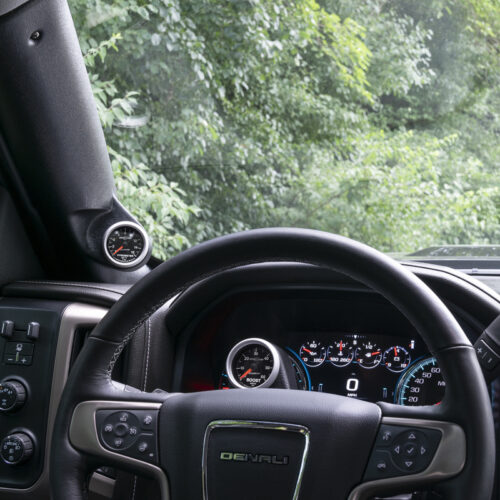 Autometer 15+ GMC Sierra / Chevy Silverado HD Single Steering Column 2 1/6inch Gauge Mount - Image 6