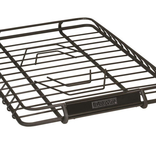Alternative view of Lund 601011 Universal 39in X 45.125in Roof Rack Cargo Basket - Black