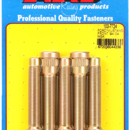 ARP 100-7724 94-04 Ford Mustang Front Wheel Stud Kit (Set of 5)