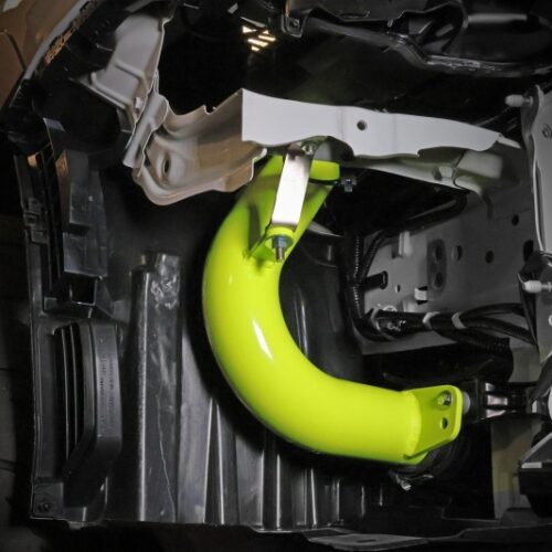 PERRIN 22-26 Subaru WRX Cold Air Intake w/Heatshield - Neon Yellow - Image 6