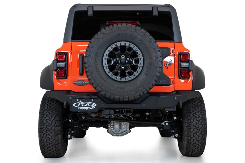 Addictive Desert Designs 22-23 Ford Bronco Raptor Rock Fighter Rear Bumper - Image 3