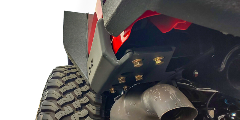 DV8 Offroad SRGL-01 2019+ Jeep Gladiator Bedside Sliders - Image 9