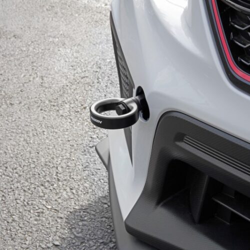 PERRIN 18-21 Subaru WRX & STI / 13-25 BRZ / 17-20 Toyota 86 Tow Hook Kit (Front) - Flat Black - Image 10