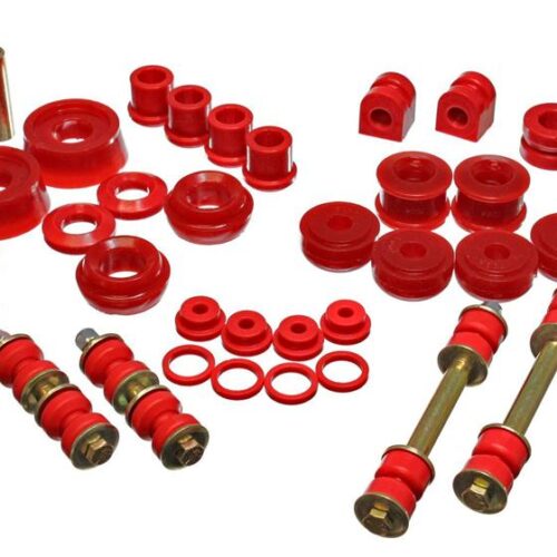 Energy Suspension 03-05 Dodge SRT-4 FWD Red Hyper-flex Master Bushing Set - Image 3