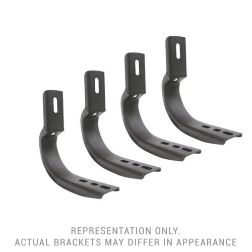 Alternative view of Go Rhino 6845165 20-20 Jeep Gladiator Brackets for OE Xtreme Cab Length SideSteps