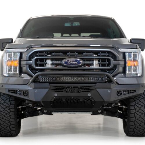Addictive Desert Designs 2021 Ford F-150 HoneyBadger Front Bumper w/o Top Hoop - Image 4