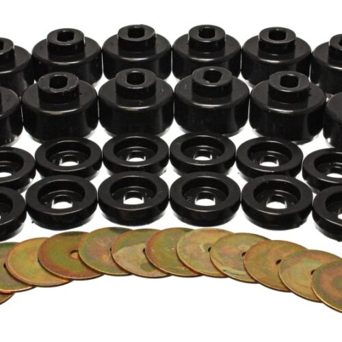 Energy Suspension 3.4156G Body Mount Set - Black