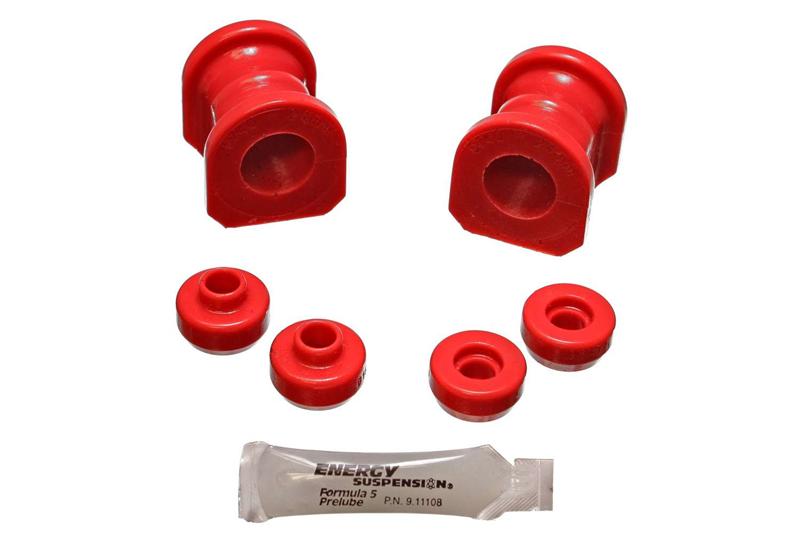 Energy Suspension 7.5121R 89-94 Nissan 240SX (S13) Red 24mm Front Sway Bar Bushing Set - Image 2