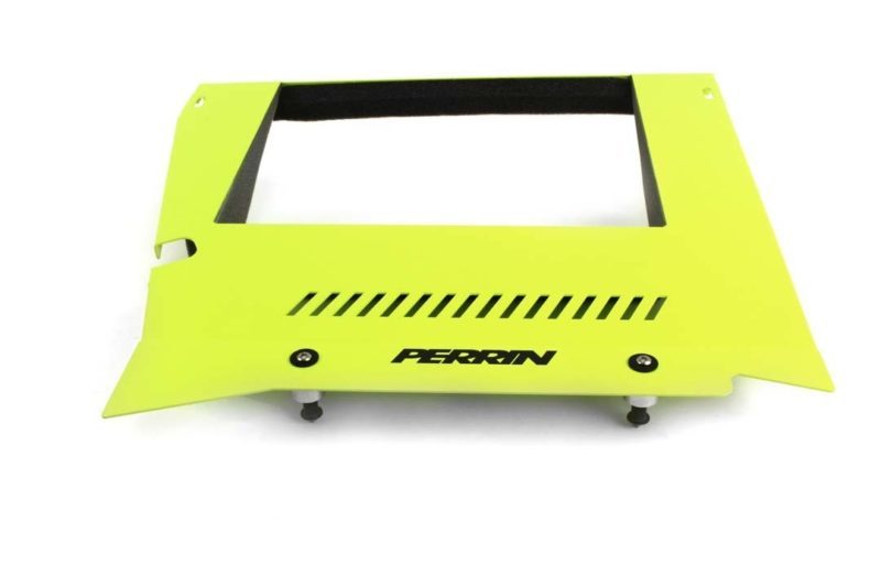 PERRIN 15-21 Subaru WRX Engine Cover Kit (Intercooler & Pulley Covers Incl.) - Neon Yellow - Image 4