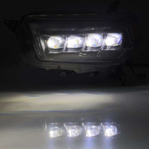 AlphaRex 10-13 Toyota 4Runner NOVA LED Projector Headlights Plank Style Black w/Seq Signal/DRL - Image 5