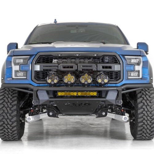 Addictive Desert Designs L1157021701NA 17-20 Ford Raptor Pro Bolt-On Front Bumper - Hammer Black - Image 10