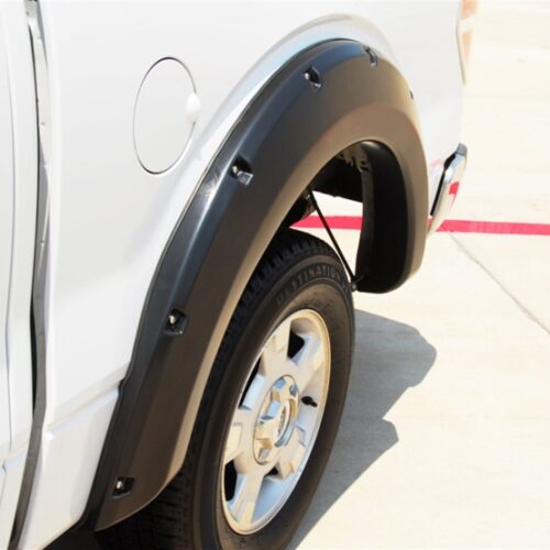 Lund RX312S 09-14 Ford F-150 (Excl Raptor) RX-Rivet Style Smooth Elite Series Fender Flares - Black (4 Pc.) - Image 5