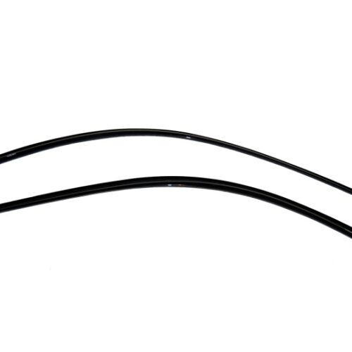 AVS 94-04 Ford Mustang Ventvisor Outside Mount Window Deflectors 2pc - Smoke - Image 4