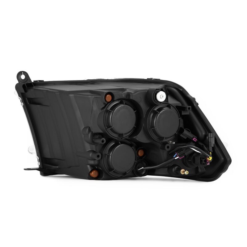 AlphaRex 880541 09-18 Dodge Ram 1500HD NOVA LED Projector Headlights Plank Style Design Alpha Black w/DRL - Image 7