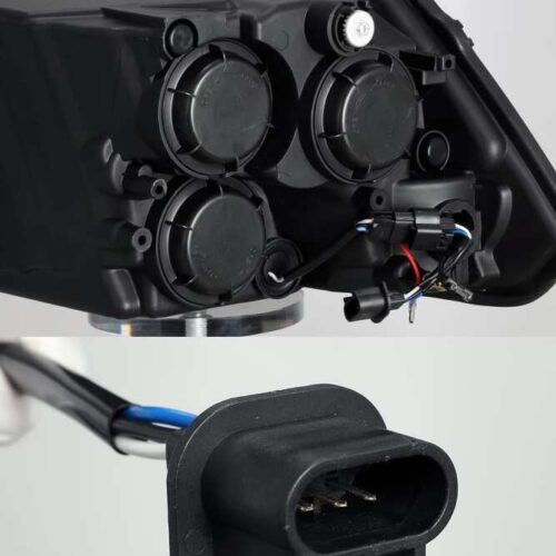 AlphaRex 09-18 Dodge Ram 1500HD LUXX LED Proj Headlights Plnk Style Blk w/Activ Light/Seq Signal/DRL - Image 3