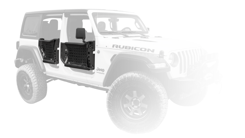 Body Armor 4x4 JL-6150 2018+ Jeep Wrangler JL and Gladiator JT Trail Doors Rear Pair - Image 4