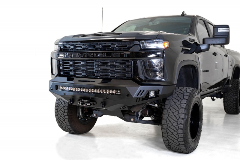 Addictive Desert Designs 2020 Chevy Silverado 2500/3500 Stealth Fighter Front Bumper - Image 2