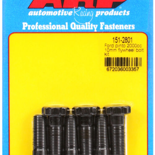 ARP 151-2801 Ford 2000cc Pinto M10 x 1.0 Thread Size Flywheel Bolt Kit