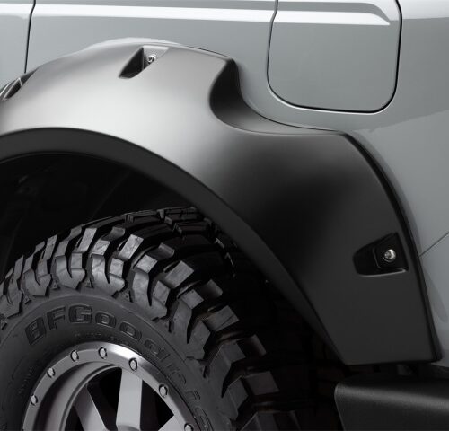Bushwacker 2021+ Ford Bronco 4-Door Pocket Style Flares 4pc - Black - Image 5