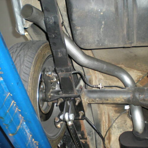 Flowmaster 17129 67-68 GM F-BODY 2.5 in. American Thunder Crossmember-Back Exhaust System - Image 9