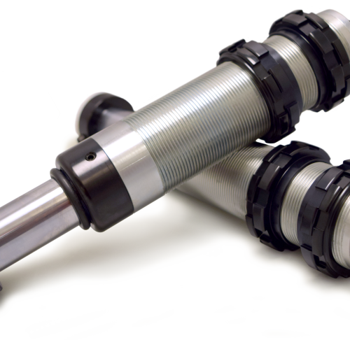 DV8 Offroad RRBS2-01 07-18 Jeep Wrangler JK 2.0 Hydraulic 2.5in Stroke Bump Stop (Pair) - Image 2
