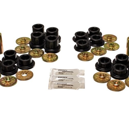 Energy Suspension 5.3126G 92-02 Dodge Viper Black Rear Control Arm Bushing Set