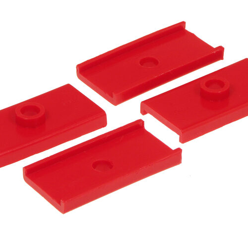 Prothane 26-47078 MG Leaf Spring Pad Kit - Red