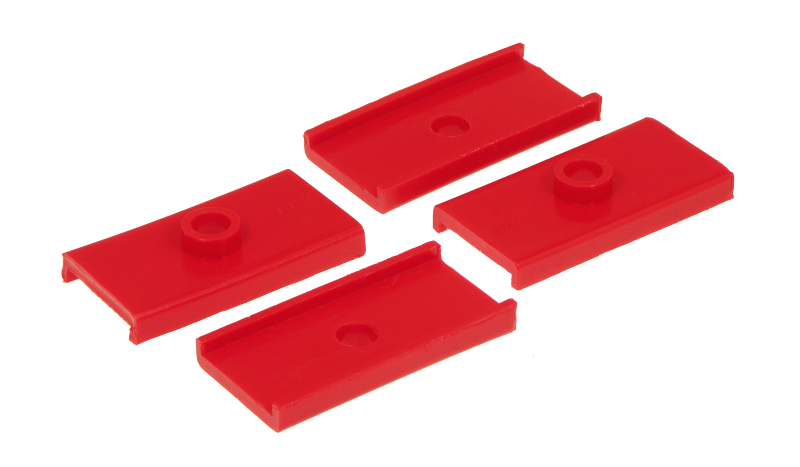 Prothane 26-47078 MG Leaf Spring Pad Kit - Red