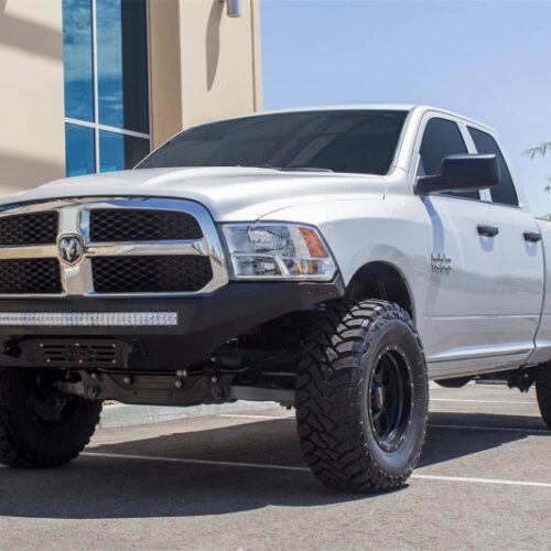 Addictive Desert Designs F501192770103 13-18 Dodge RAM 1500 Stealth Fighter Front Bumper - Image 5