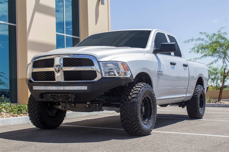 Addictive Desert Designs F501192770103 13-18 Dodge RAM 1500 Stealth Fighter Front Bumper - Image 5