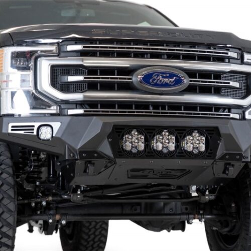 Addictive Desert Designs 17-20 Ford Super Duty Bomber Front Bumper w/ Mounts For 3 Baja Designs LP6s