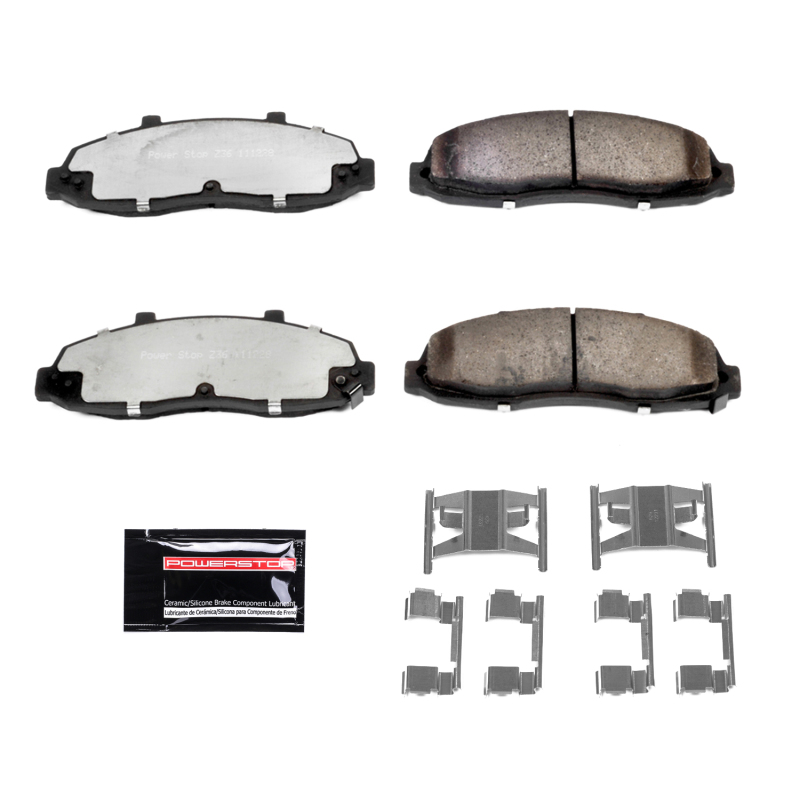 Power Stop 97-03 Ford F-150 Front Z36 Truck & Tow Brake Pads w/Hardware - Image 3