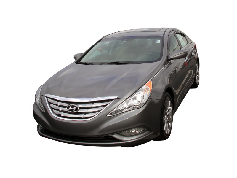 AVS 94261 11-14 Hyundai Sonata (New Body Style) Ventvisor Outside Mount Window Deflectors 4pc - Smoke - Image 5