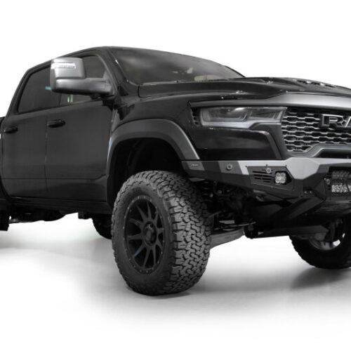 Addictive Desert Designs 25+ RAM 1500 RHO Bomber Front Bumper (20 Inch Lights) - Image 6