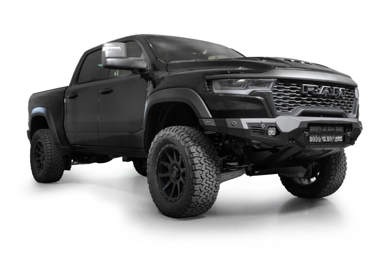 Addictive Desert Designs 25+ RAM 1500 RHO Bomber Front Bumper (20 Inch Lights) - Image 6