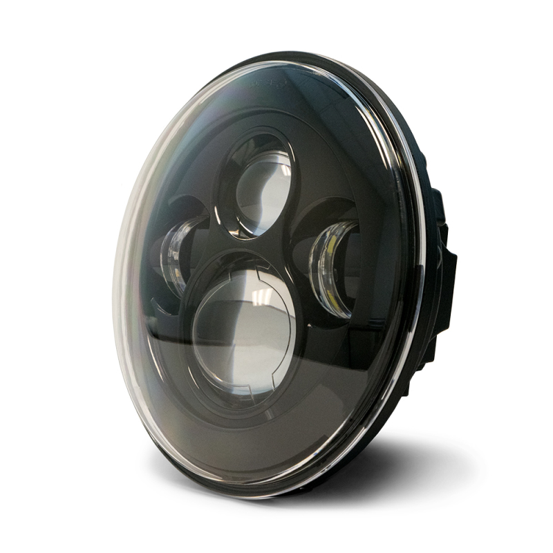 DV8 Offroad HL7JK-01 07-18 Jeep Wrangler JK LED Projector Headlights - Image 9