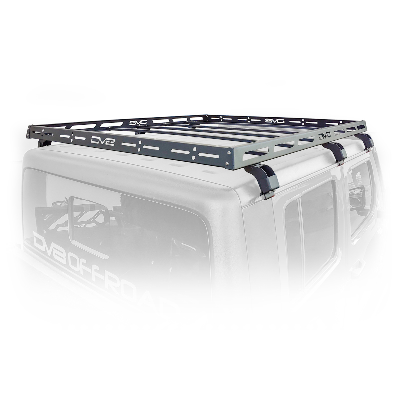 DV8 Offroad RRJL-02 07-18 Jeep Wrangler JK 4 DR / JL 2 DR & JT / 18+ Gladiator Roof Rack - Image 3