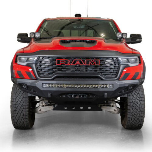 Addictive Desert Designs 2025 Ram RHO Stealth Fighter Front Bumper Winch Kit - Image 3