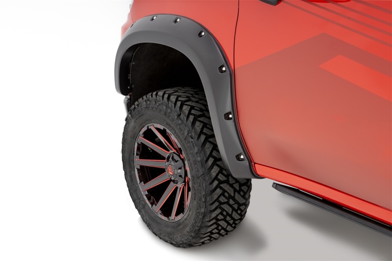 Bushwacker 40927-02 19-21 Chevrolet Silverado 1500 Pocket Style Flares 4pc - Black - Image 5
