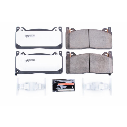 Power Stop 16-19 Ford Mustang Front Z26 Extreme Street Brake Pads w/Hardware - Image 3