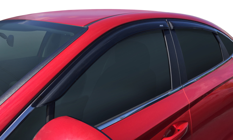 AVS 2020+ Hyundai Sonata Ventvisor Outside Mount Window Deflectors 4pc - Smoke - Image 4