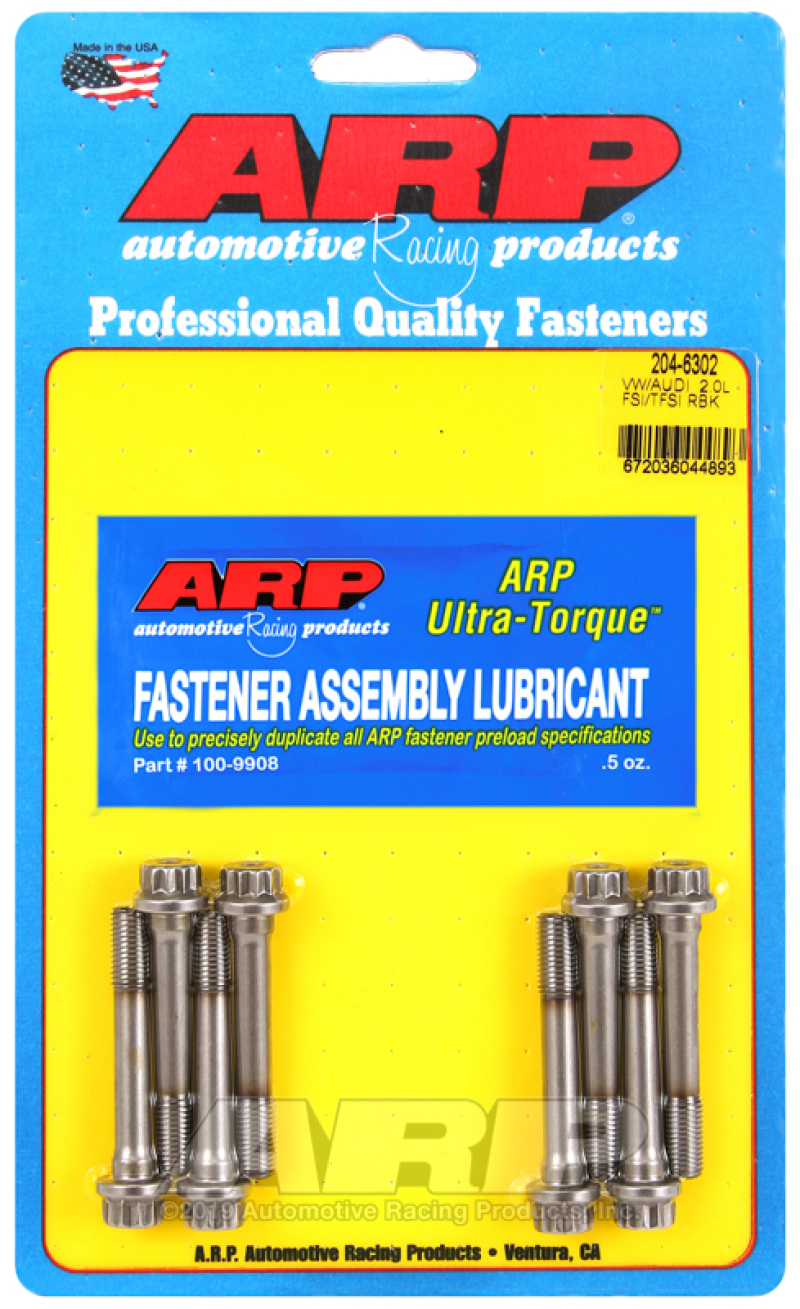 ARP 204-6302 VW / Audi 2.0L FSI/TFSI Rod Bolt Kit