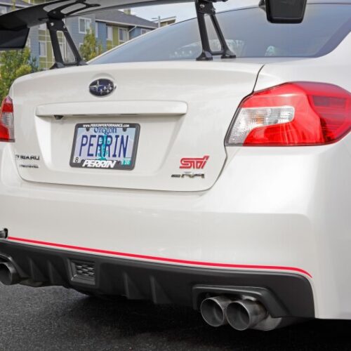 PERRIN 15-21 Subaru WRX/STI / 24-26 Crosstrek / 25-26 Forester Tow Hook Kit (Rear) -  Black - Image 10