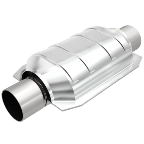 MagnaFlow 444005 Universal Catalytic Converter 2.25in Inlet/Outlet Center/Center Oval 9inx6.5inx13in