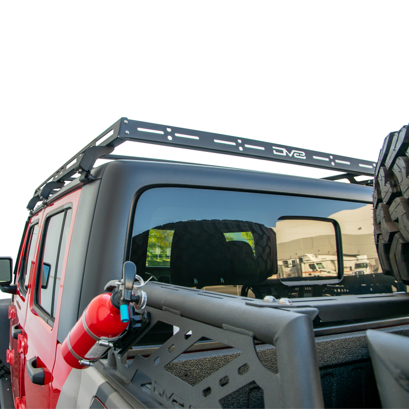 DV8 Offroad RRJL-02 07-18 Jeep Wrangler JK 4 DR / JL 2 DR & JT / 18+ Gladiator Roof Rack - Image 6