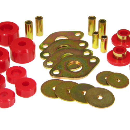 Prothane 18-103 95-00 Toyota P/U 2/4wd Body Mount Kit - Red