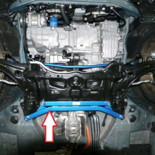 Cusco 386 477 AN Lower Arm Bar VER2 Front FIT GE8 CR-Z ZF1 inSIGHT FF OK W/ VER1