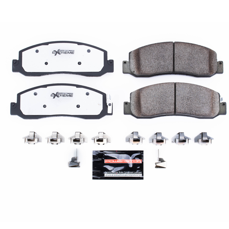 Power Stop 08-11 Ford F-250 Super Duty Front Z36 Truck & Tow Brake Pads w/Hardware - Image 3