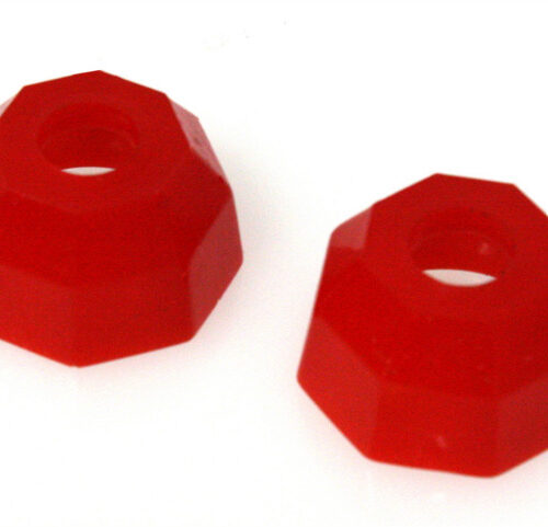 Alternative view of Energy Suspension 9.13104R Universal Red Tie Rod Dust Boots Octagon Base