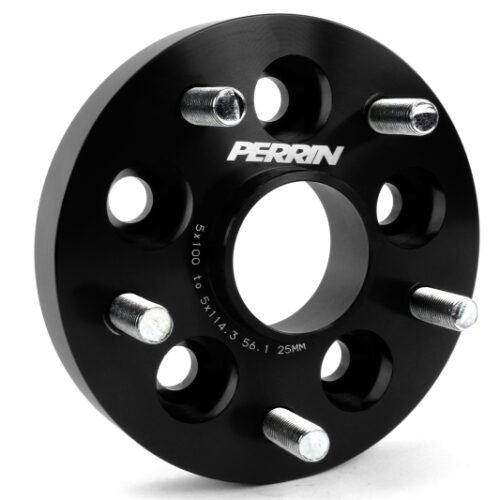 PERRIN Subaru/Toyota/Scion 25mm Wheel Adapter (Bolt-On Type) 5x100 to 5x114.3 w/56mm Hub - Pair - Image 4